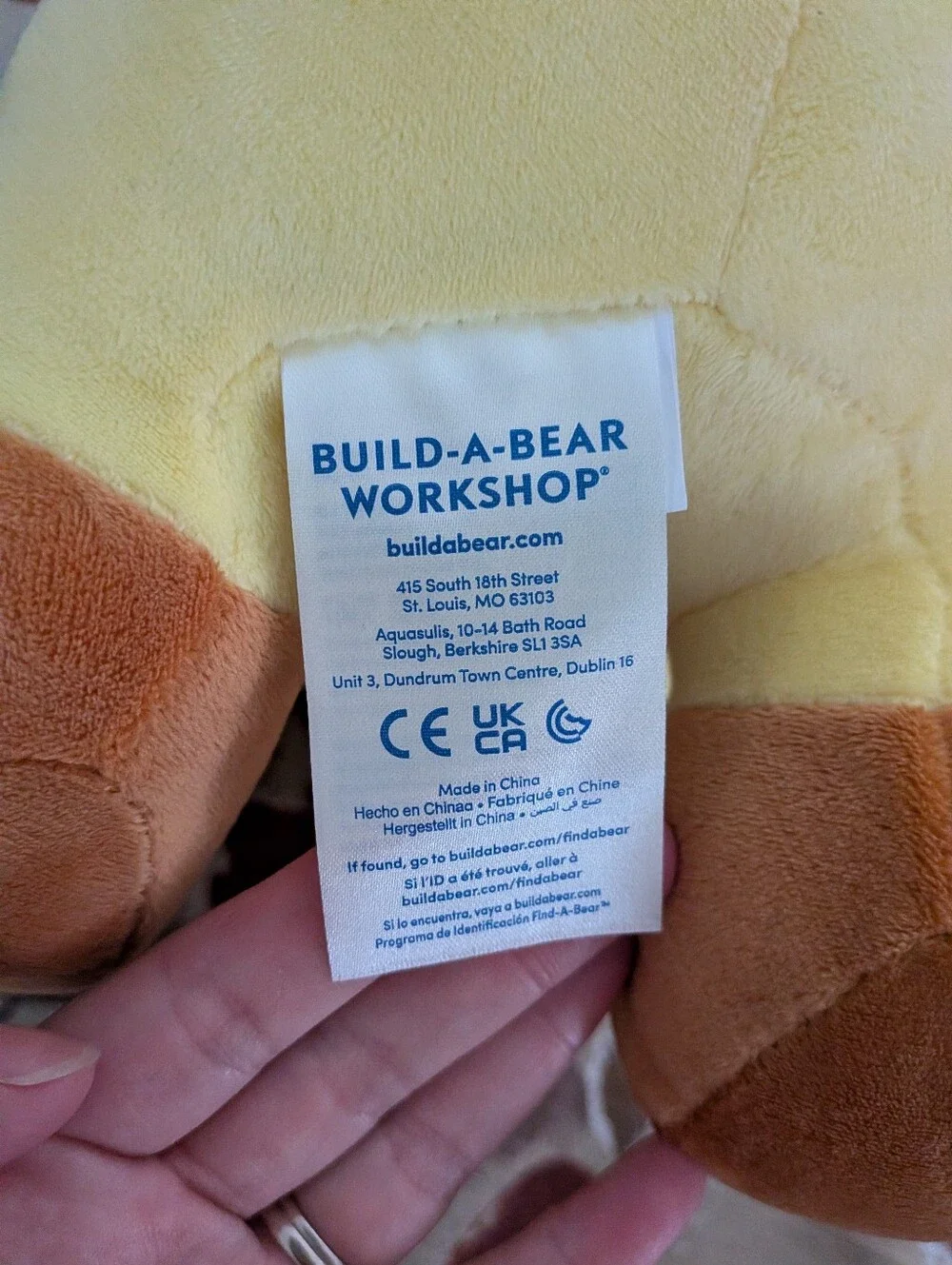 Leafeon Build A Bear Plush with Sound
